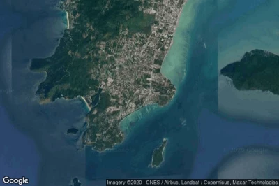 Vue aérienne de Rawai