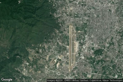 Vue aérienne de Ban Pong Noi