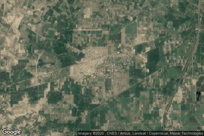 Vue aérienne de Tando Jam