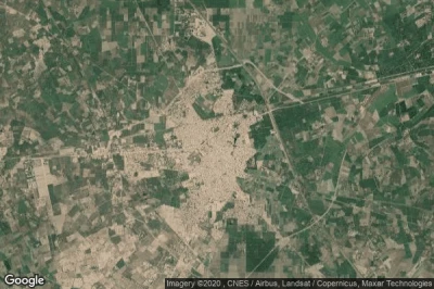 Vue aérienne de Tando Allahyar