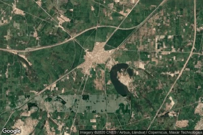 Vue aérienne de Sita Road