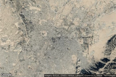 Vue aérienne de Quetta