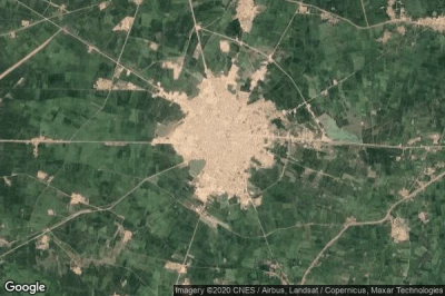 Vue aérienne de Kambar