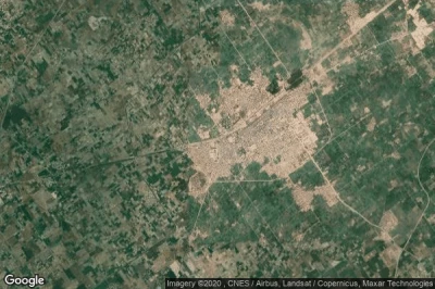 Vue aérienne de Nankana Sahib