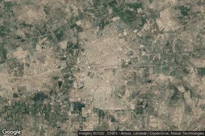 Vue aérienne de Mirpur Khas