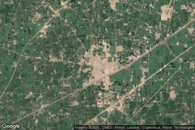 Vue aérienne de Kot Samaba