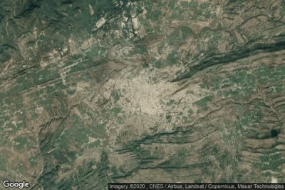 Vue aérienne de Kahuta