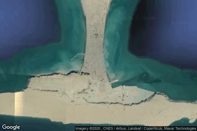 Vue aérienne de Gwadar