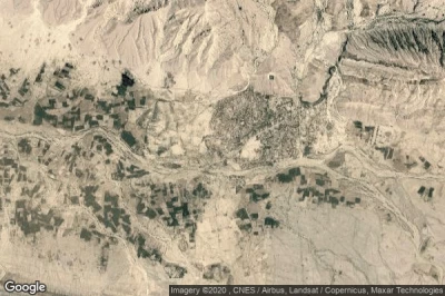 Vue aérienne de Dera Bugti