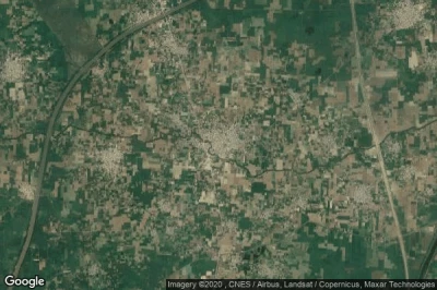 Vue aérienne de Bhopalwala