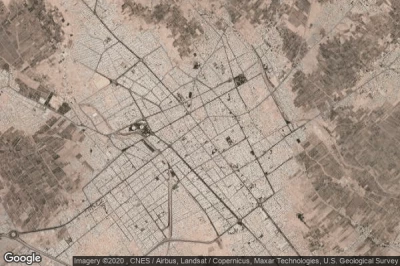 Vue aérienne de Rafsanjan