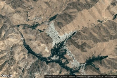 Vue aérienne de Paveh