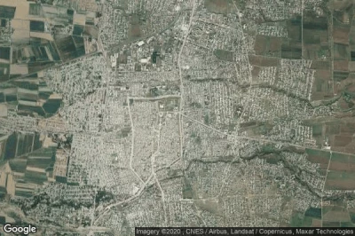 Vue aérienne de Shahrisabz