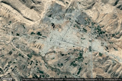 Vue aérienne de Nurabad