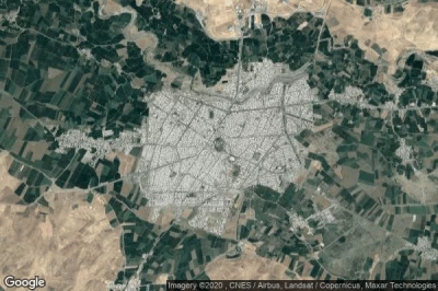 Vue aérienne de Naqadeh
