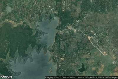 Vue aérienne de Polonnaruwa