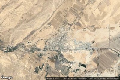 Vue aérienne de Mehran