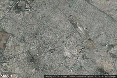 Vue aérienne de Mashhad