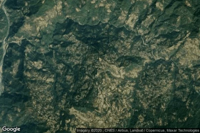 Vue aérienne de Tsirang