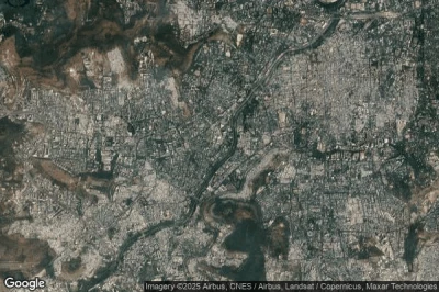 Vue aérienne de Yerandwane