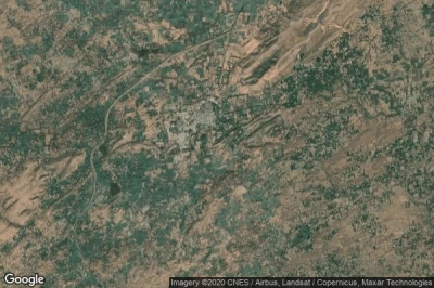 Vue aérienne de Virpur