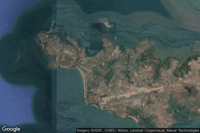 Vue aérienne de Vasco Da Gama