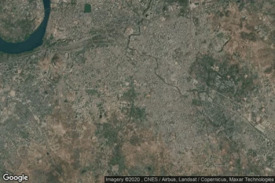 Vue aérienne de Ulhasnagar