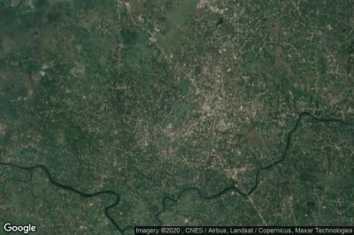 Vue aérienne de Tiruvalla