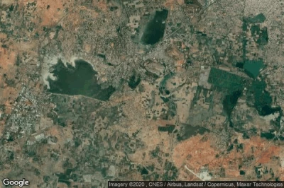 Vue aérienne de Tirupparangunram