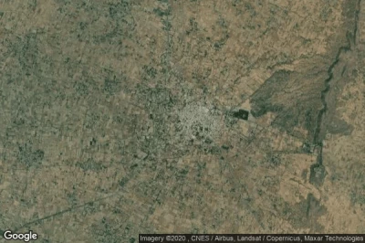 Vue aérienne de Tijara