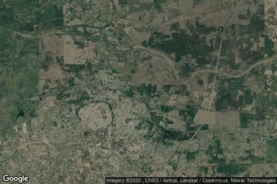 Vue aérienne de Thanjavur