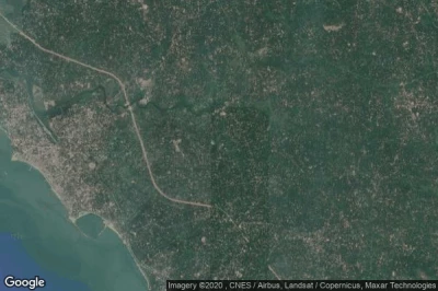 Vue aérienne de Thalassery