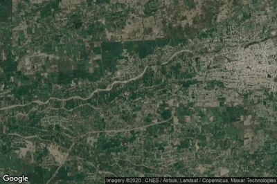 Vue aérienne de Swamimalai