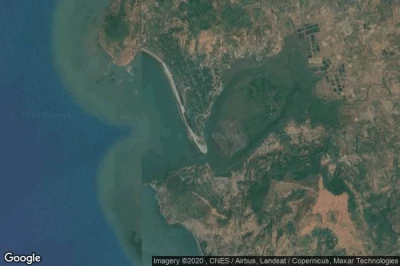 Vue aérienne de Srivardhan