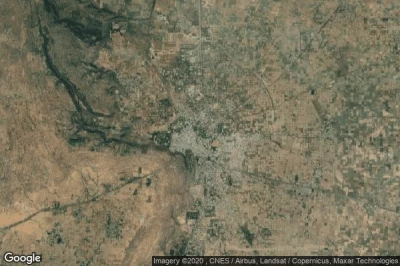 Vue aérienne de Sohna