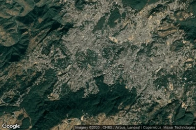 Vue aérienne de Shillong
