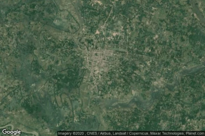 Vue aérienne de Rudarpur