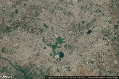 Vue aérienne de Raipur
