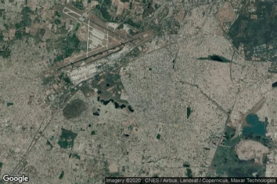 Vue aérienne de Pallavaram