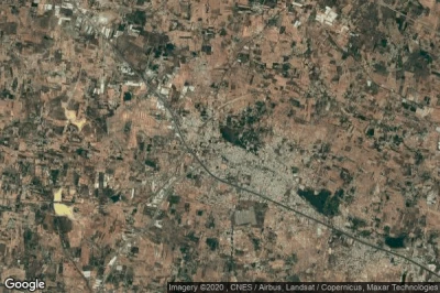 Vue aérienne de Nelamangala