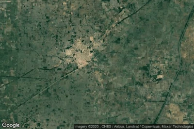 Vue aérienne de Narnaund