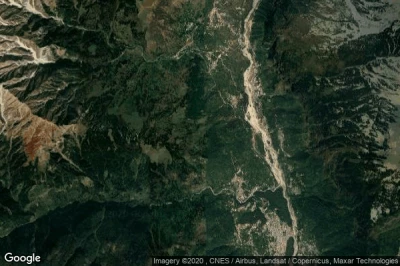 Vue aérienne de Manali