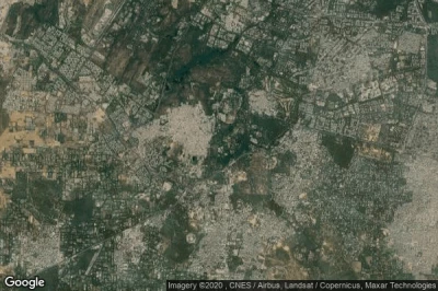 Vue aérienne de Mahrauli