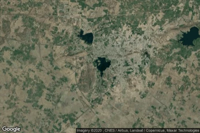Vue aérienne de Mahoba