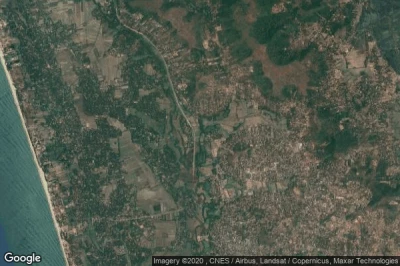 Vue aérienne de Madgaon
