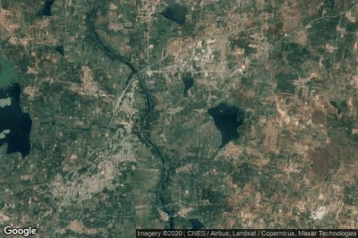 Vue aérienne de Maddur