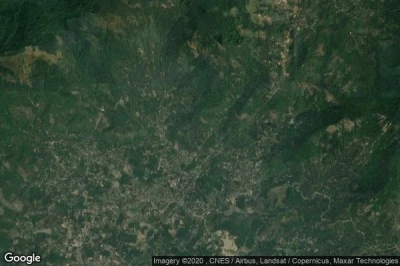 Vue aérienne de Kozhikode