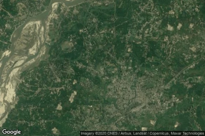 Vue aérienne de Kishanganj