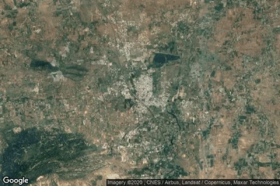 Vue aérienne de Karamadai