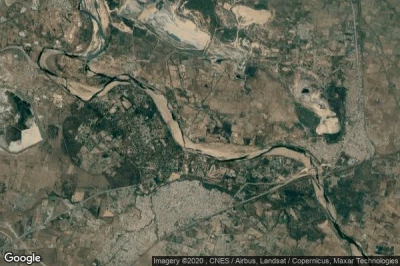 Vue aérienne de Kamthi